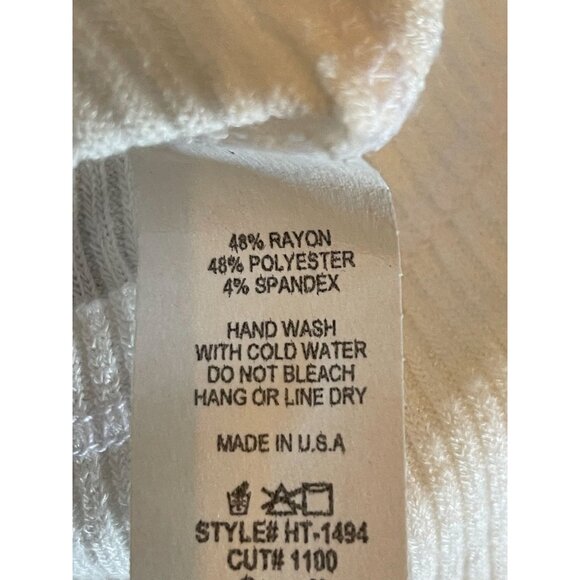 Tie-Dye Long-Sleeve Asymmetrical Hem Top by maplesage - Picture 3 of 9